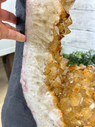Large Open 2-Sided Brazilian Citrine Cathedral, 264.6 lbs & 64.3" tall #5608-0028 - Brazil GemsBrazil GemsLarge Open 2-Sided Brazilian Citrine Cathedral, 264.6 lbs & 64.3" tall #5608-0028Open 2-Sided Cathedrals5608-0028