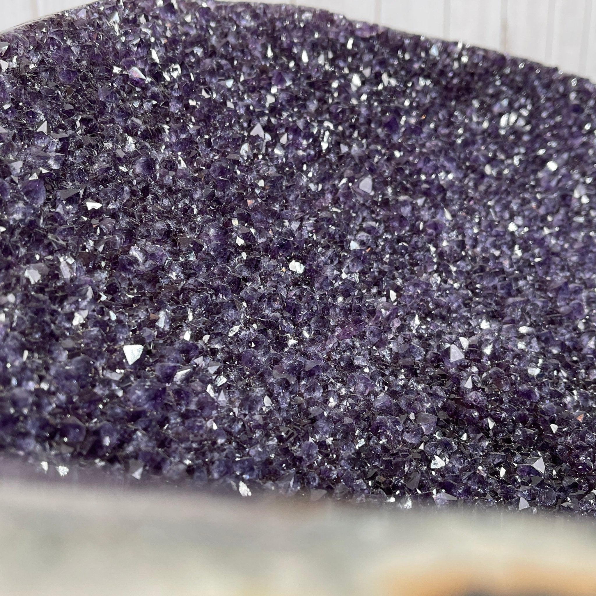 Large Special Amethyst Dining/Conference Table Super Quality, 814 lbs & 31.6" tall #1388-0001 by Brazil Gems - Brazil GemsBrazil GemsLarge Special Amethyst Dining/Conference Table Super Quality, 814 lbs & 31.6" tall #1388-0001 by Brazil GemsTables: Dining1388-0001