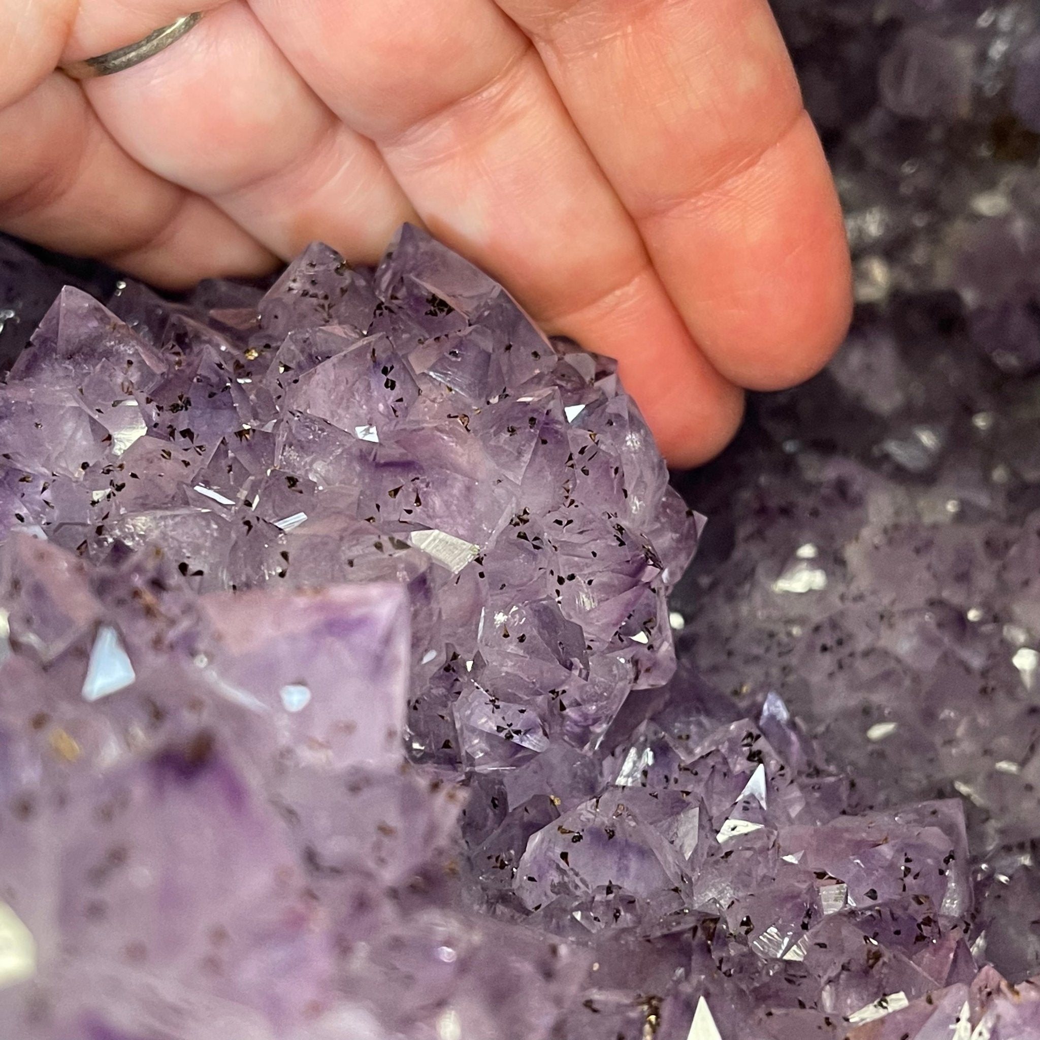 Large Standard Plus Quality Brazilian Amethyst Cathedral, 204 lbs & 39.9" Tall #5601-1180 by Brazil Gems - Brazil GemsBrazil GemsLarge Standard Plus Quality Brazilian Amethyst Cathedral, 204 lbs & 39.9" Tall #5601-1180 by Brazil GemsCathedrals5601-1180