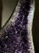 Large Super Quality Amethyst Cluster on Metal Stand, 227.1 lbs & 56.4" Tall #5491 - 0024 - Brazil GemsBrazil GemsLarge Super Quality Amethyst Cluster on Metal Stand, 227.1 lbs & 56.4" Tall #5491 - 0024Clusters on Fixed Bases5491 - 0024