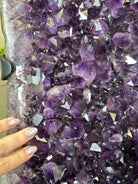 Large Super Quality Amethyst Cluster on Metal Stand, 227.1 lbs & 56.4" Tall #5491 - 0024 - Brazil GemsBrazil GemsLarge Super Quality Amethyst Cluster on Metal Stand, 227.1 lbs & 56.4" Tall #5491 - 0024Clusters on Fixed Bases5491 - 0024