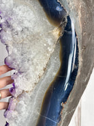 Large Super Quality Amethyst Portal, Rotating Stand, 381 lbs & 83" Tall #5604-0131 - Brazil GemsBrazil GemsLarge Super Quality Amethyst Portal, Rotating Stand, 381 lbs & 83" Tall #5604-0131Portals on Rotating Bases5604-0131