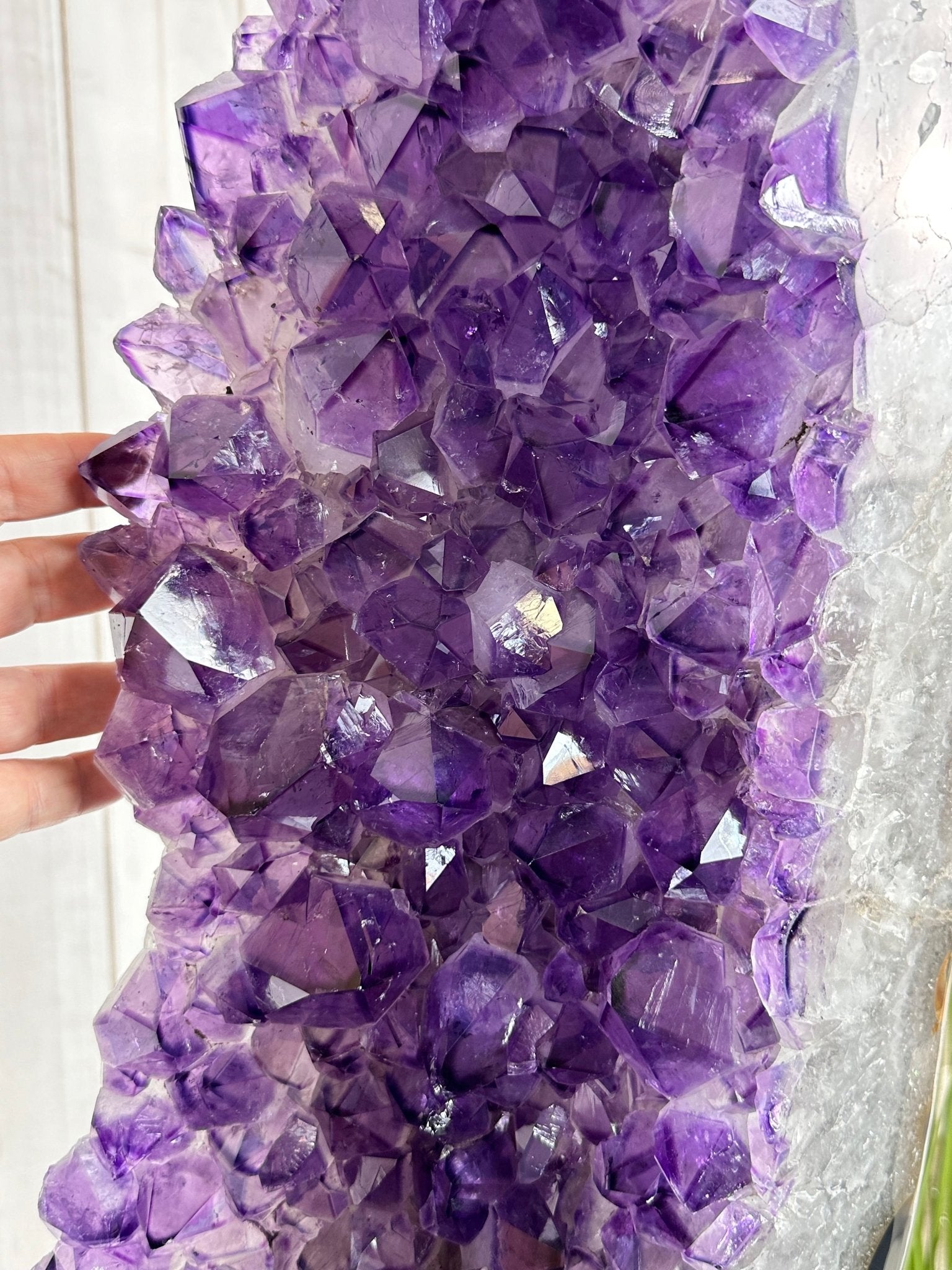 Large Super Quality Amethyst Portal, Rotating Stand, 381 lbs & 83" Tall #5604-0131 - Brazil GemsBrazil GemsLarge Super Quality Amethyst Portal, Rotating Stand, 381 lbs & 83" Tall #5604-0131Portals on Rotating Bases5604-0131