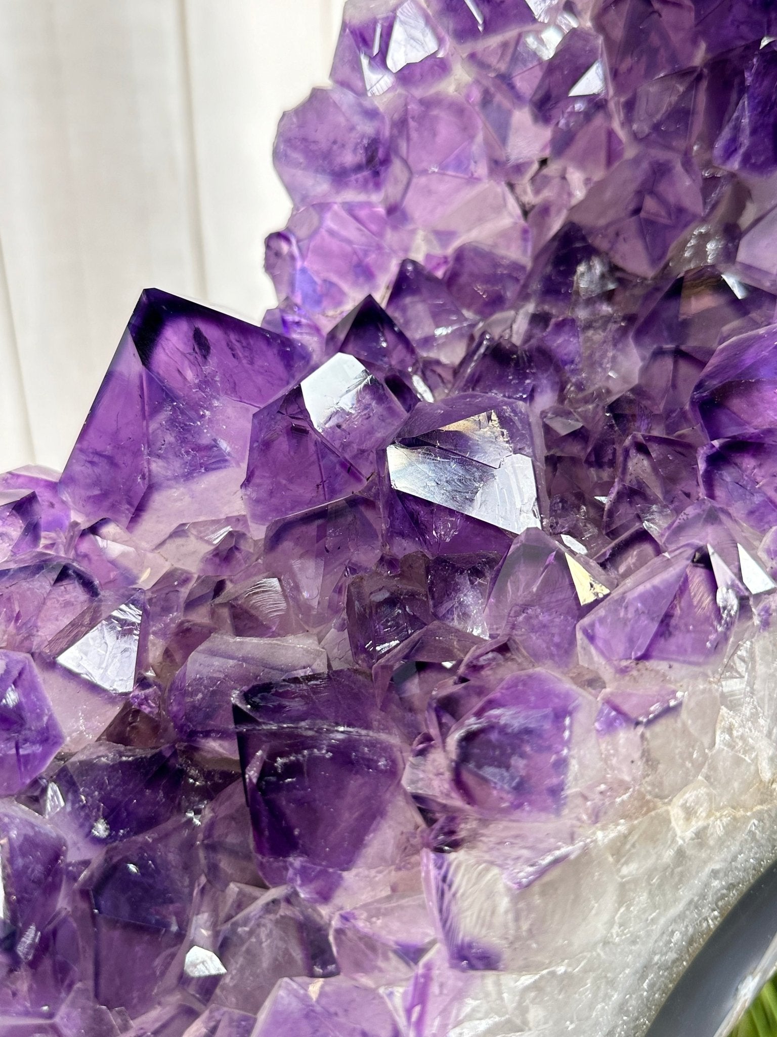 Large Super Quality Amethyst Portal, Rotating Stand, 381 lbs & 83" Tall #5604-0131 - Brazil GemsBrazil GemsLarge Super Quality Amethyst Portal, Rotating Stand, 381 lbs & 83" Tall #5604-0131Portals on Rotating Bases5604-0131