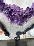 Large Super Quality Amethyst Portal, Rotating Stand, 381 lbs & 83" Tall #5604-0131 - Brazil GemsBrazil GemsLarge Super Quality Amethyst Portal, Rotating Stand, 381 lbs & 83" Tall #5604-0131Portals on Rotating Bases5604-0131