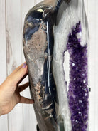 Large Super Quality Amethyst Portal, Rotating Stand, 381 lbs & 83" Tall #5604-0131 - Brazil GemsBrazil GemsLarge Super Quality Amethyst Portal, Rotating Stand, 381 lbs & 83" Tall #5604-0131Portals on Rotating Bases5604-0131