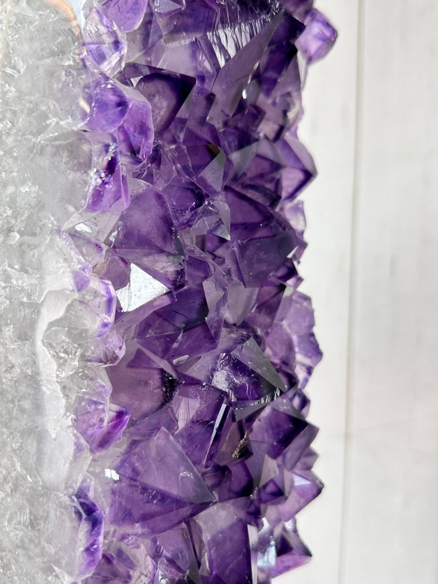 Large Super Quality Amethyst Portal, Rotating Stand, 381 lbs & 83" Tall #5604-0131 - Brazil GemsBrazil GemsLarge Super Quality Amethyst Portal, Rotating Stand, 381 lbs & 83" Tall #5604-0131Portals on Rotating Bases5604-0131