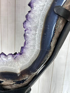 Large Super Quality Amethyst Portal, Rotating Stand, 381 lbs & 83" Tall #5604-0131 - Brazil GemsBrazil GemsLarge Super Quality Amethyst Portal, Rotating Stand, 381 lbs & 83" Tall #5604-0131Portals on Rotating Bases5604-0131