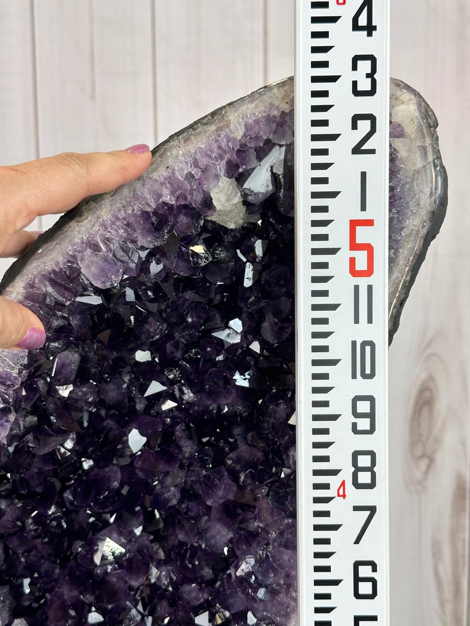 Large Super Quality Amethyst Wings on a Metal Stand, 337 lbs, 63" Tall #5493-0038 - Brazil GemsBrazil GemsLarge Super Quality Amethyst Wings on a Metal Stand, 337 lbs, 63" Tall #5493-0038Amethyst Butterfly Wings5493-0038