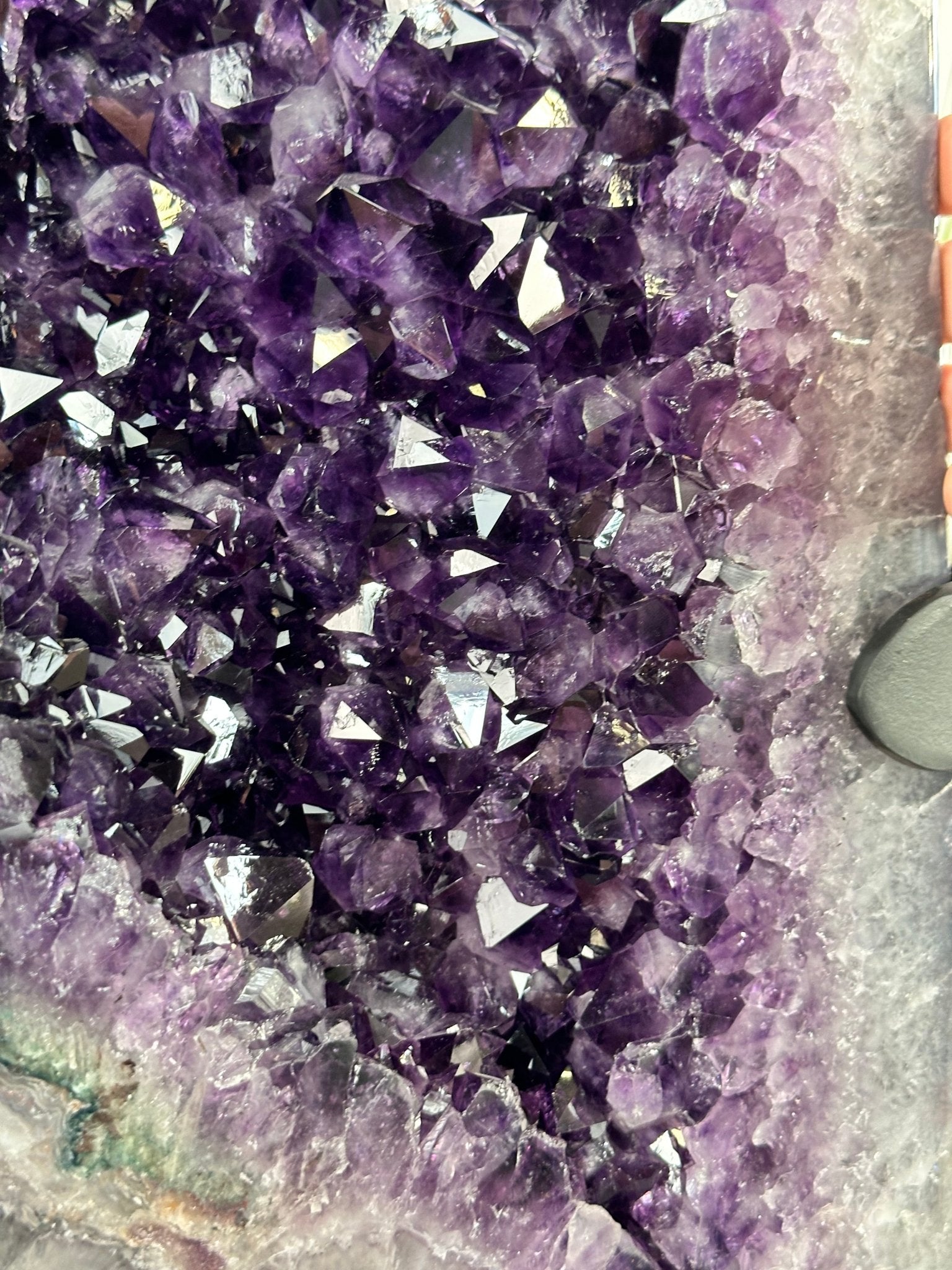 Large Super Quality Amethyst Wings on a Metal Stand, 337 lbs, 63" Tall #5493-0038 - Brazil GemsBrazil GemsLarge Super Quality Amethyst Wings on a Metal Stand, 337 lbs, 63" Tall #5493-0038Amethyst Butterfly Wings5493-0038