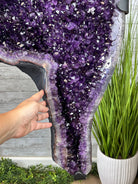 Large Super Quality Amethyst Wings on a Metal Stand, 503 lbs, 71" Tall #5493-0046 - Brazil GemsBrazil GemsLarge Super Quality Amethyst Wings on a Metal Stand, 503 lbs, 71" Tall #5493-0046Amethyst Butterfly Wings5493-0046