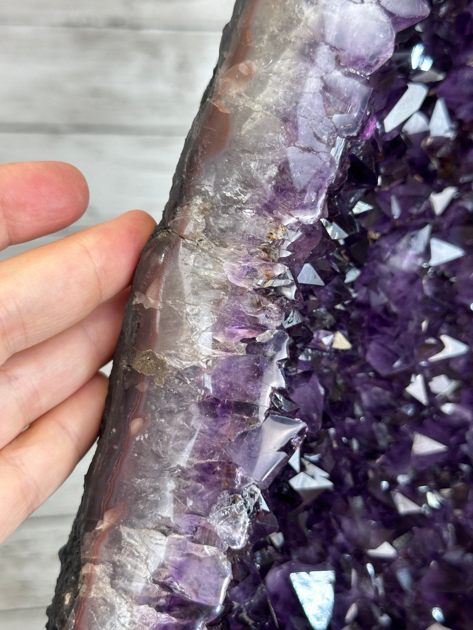 Large Super Quality Amethyst Wings on a Metal Stand, 503 lbs, 71" Tall #5493-0046 - Brazil GemsBrazil GemsLarge Super Quality Amethyst Wings on a Metal Stand, 503 lbs, 71" Tall #5493-0046Amethyst Butterfly Wings5493-0046
