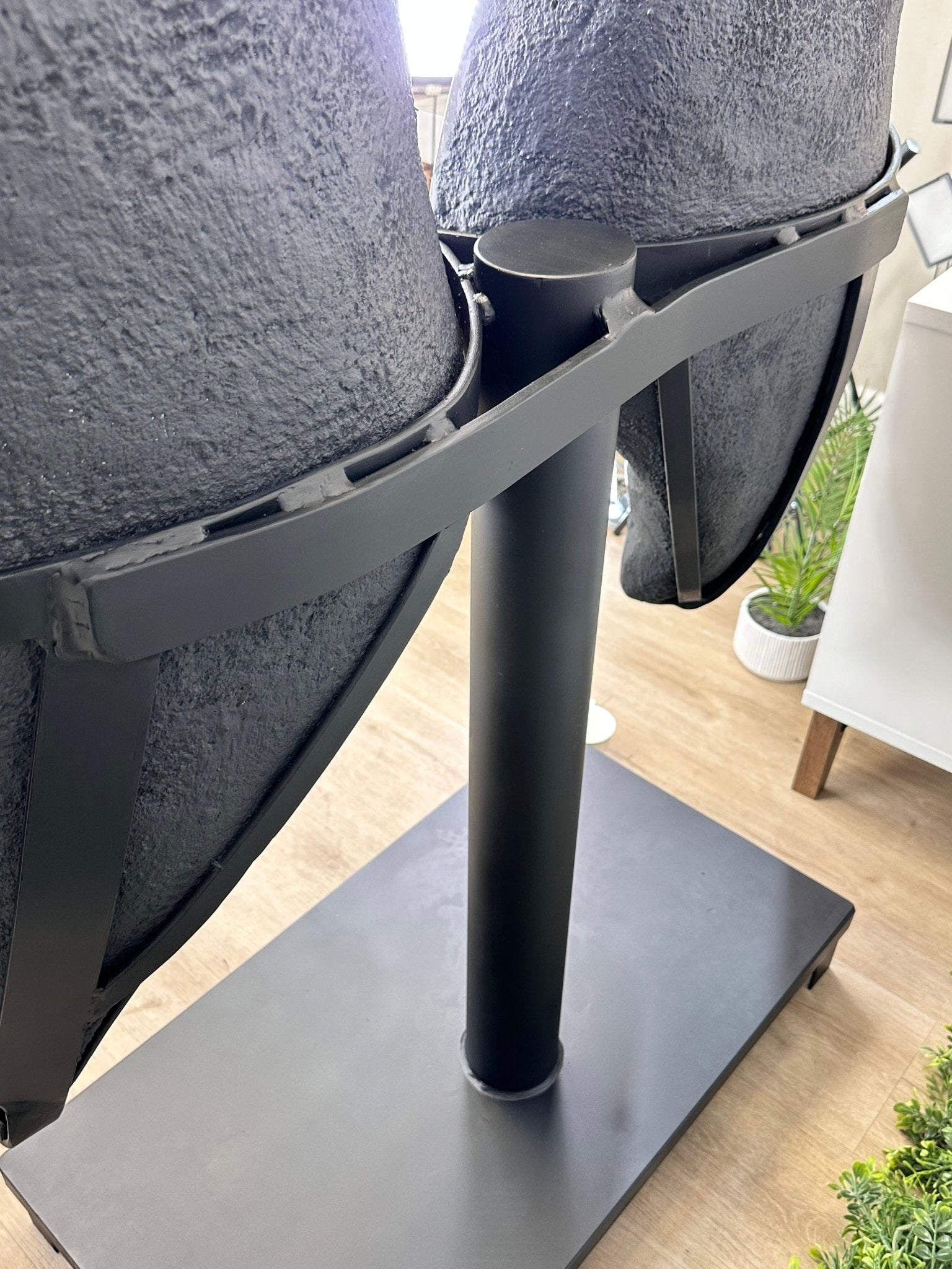 Large Super Quality Amethyst Wings on a Metal Stand, 503 lbs, 71" Tall #5493-0046 - Brazil GemsBrazil GemsLarge Super Quality Amethyst Wings on a Metal Stand, 503 lbs, 71" Tall #5493-0046Amethyst Butterfly Wings5493-0046