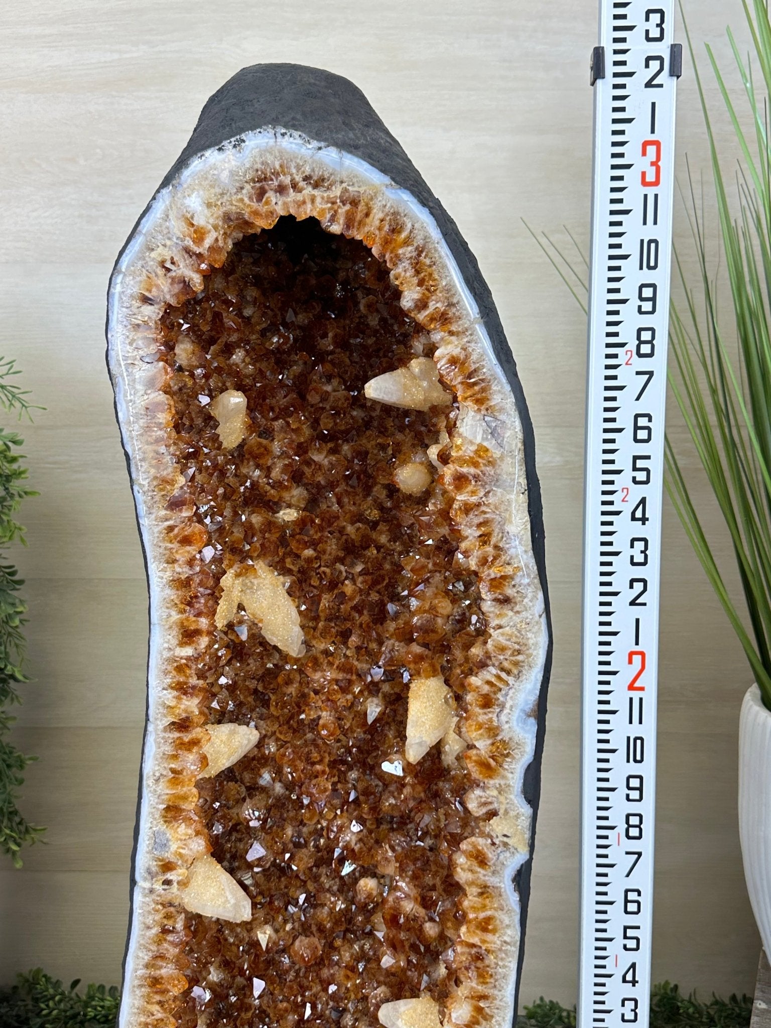 Large Super Quality Citrine Cathedral, 149.9 lbs & 39.6" Tall #5603 - 0407 - Brazil GemsBrazil GemsLarge Super Quality Citrine Cathedral, 149.9 lbs & 39.6" Tall #5603 - 0407Cathedrals5603 - 0407