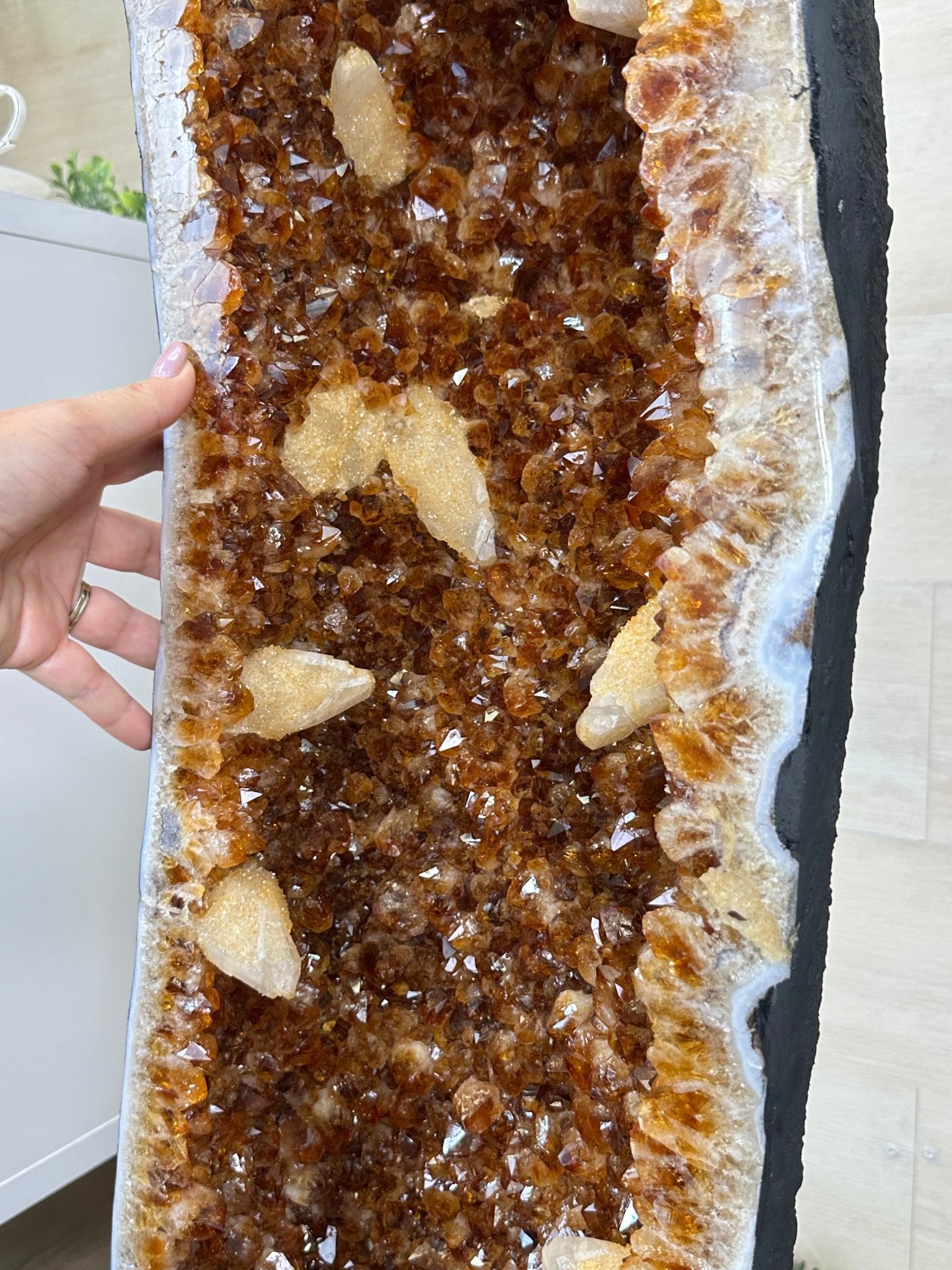 Large Super Quality Citrine Cathedral, 149.9 lbs & 39.6" Tall #5603 - 0407 - Brazil GemsBrazil GemsLarge Super Quality Citrine Cathedral, 149.9 lbs & 39.6" Tall #5603 - 0407Cathedrals5603 - 0407