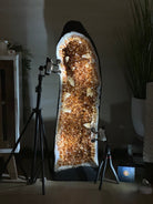 Large Super Quality Citrine Cathedral, 149.9 lbs & 39.6" Tall #5603 - 0407 - Brazil GemsBrazil GemsLarge Super Quality Citrine Cathedral, 149.9 lbs & 39.6" Tall #5603 - 0407Cathedrals5603 - 0407