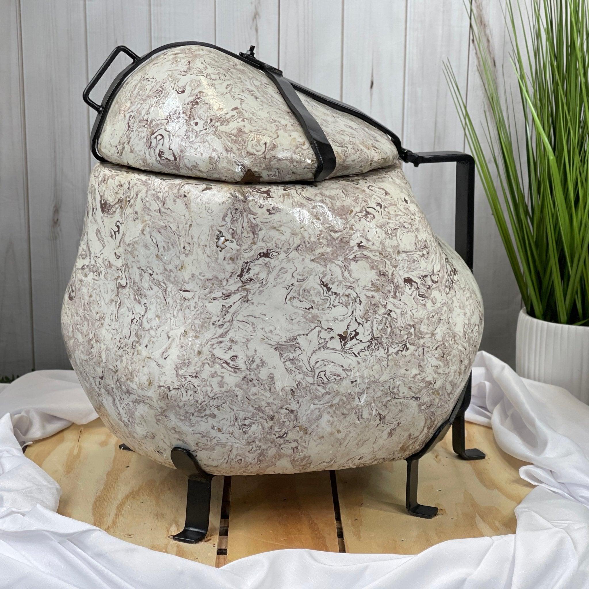 Large Super Quality Citrine "Jewelry Box" with Clam Shell Style Lid, 497 lbs & 28.25" tall Model #5858-0001 by Brazil Gems - Brazil GemsBrazil GemsLarge Super Quality Citrine "Jewelry Box" with Clam Shell Style Lid, 497 lbs & 28.25" tall Model #5858-0001 by Brazil GemsGeode Jewelry Boxes5858-0001