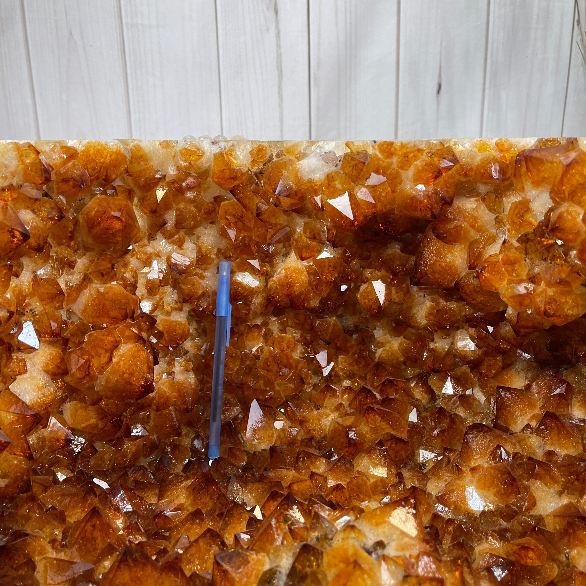 Large Super Quality Citrine "Jewelry Box" with Clam Shell Style Lid, 497 lbs & 28.25" tall Model #5858-0001 by Brazil Gems - Brazil GemsBrazil GemsLarge Super Quality Citrine "Jewelry Box" with Clam Shell Style Lid, 497 lbs & 28.25" tall Model #5858-0001 by Brazil GemsGeode Jewelry Boxes5858-0001