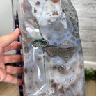 Large Super Quality Polished Brazilian Amethyst Cathedral, 185.7 lbs & 24.5" tall Model #5602-0073 by Brazil Gems - Brazil GemsBrazil GemsLarge Super Quality Polished Brazilian Amethyst Cathedral, 185.7 lbs & 24.5" tall Model #5602-0073 by Brazil GemsPolished Cathedrals5602-0073