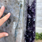 Large Super Quality Polished Brazilian Amethyst Cathedral, 185.7 lbs & 24.5" tall Model #5602-0073 by Brazil Gems - Brazil GemsBrazil GemsLarge Super Quality Polished Brazilian Amethyst Cathedral, 185.7 lbs & 24.5" tall Model #5602-0073 by Brazil GemsPolished Cathedrals5602-0073