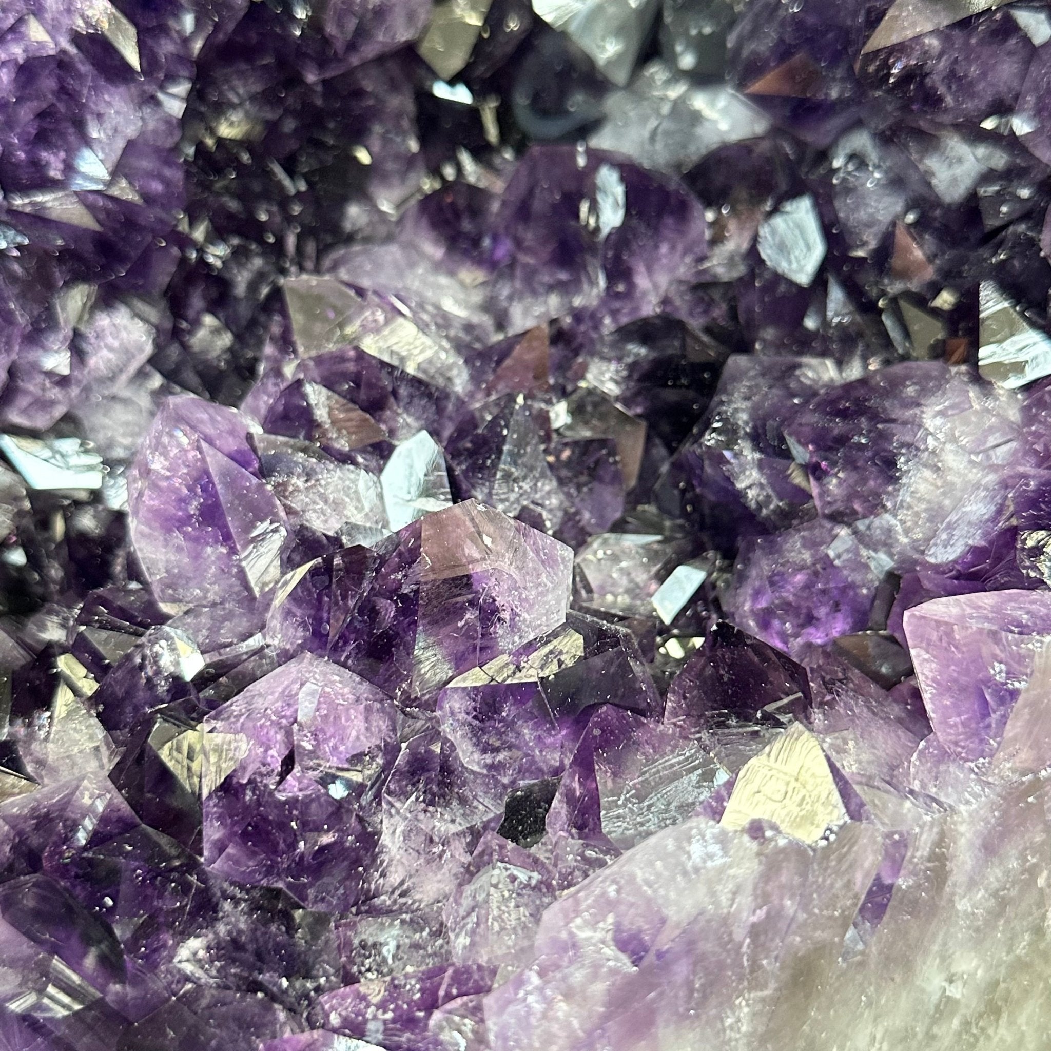 Large Super Quality Polished Brazilian Amethyst Cathedral, 185.7 lbs & 24.5" tall Model #5602-0073 by Brazil Gems - Brazil GemsBrazil GemsLarge Super Quality Polished Brazilian Amethyst Cathedral, 185.7 lbs & 24.5" tall Model #5602-0073 by Brazil GemsPolished Cathedrals5602-0073