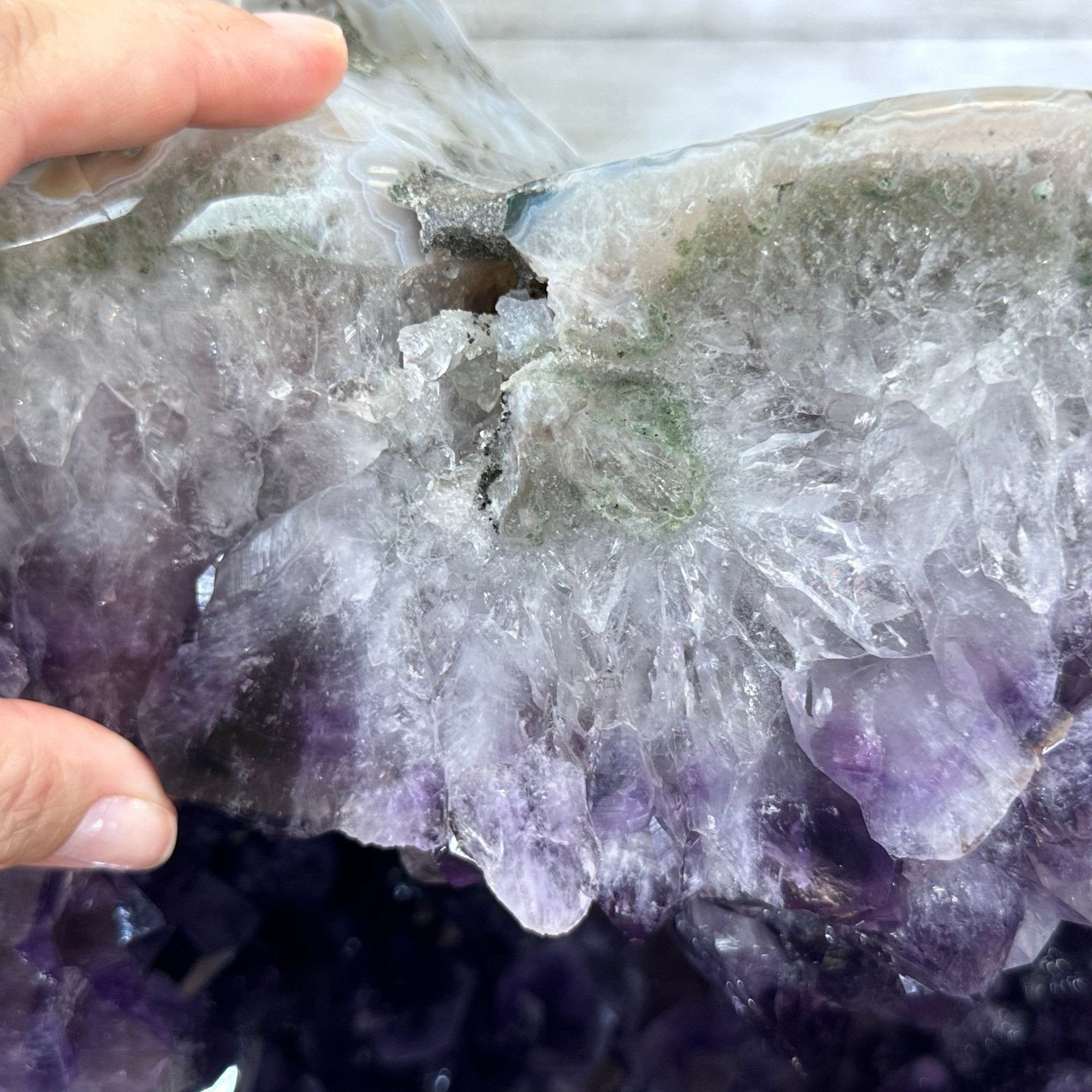 Large Super Quality Polished Brazilian Amethyst Cathedral, 185.7 lbs & 24.5" tall Model #5602-0073 by Brazil Gems - Brazil GemsBrazil GemsLarge Super Quality Polished Brazilian Amethyst Cathedral, 185.7 lbs & 24.5" tall Model #5602-0073 by Brazil GemsPolished Cathedrals5602-0073