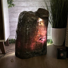 Large Super Quality Polished Brazilian Amethyst Cathedral, 185.7 lbs & 24.5" tall Model #5602-0073 by Brazil Gems - Brazil GemsBrazil GemsLarge Super Quality Polished Brazilian Amethyst Cathedral, 185.7 lbs & 24.5" tall Model #5602-0073 by Brazil GemsPolished Cathedrals5602-0073