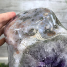 Large Super Quality Polished Brazilian Amethyst Cathedral, 185.7 lbs & 24.5" tall Model #5602-0073 by Brazil Gems - Brazil GemsBrazil GemsLarge Super Quality Polished Brazilian Amethyst Cathedral, 185.7 lbs & 24.5" tall Model #5602-0073 by Brazil GemsPolished Cathedrals5602-0073