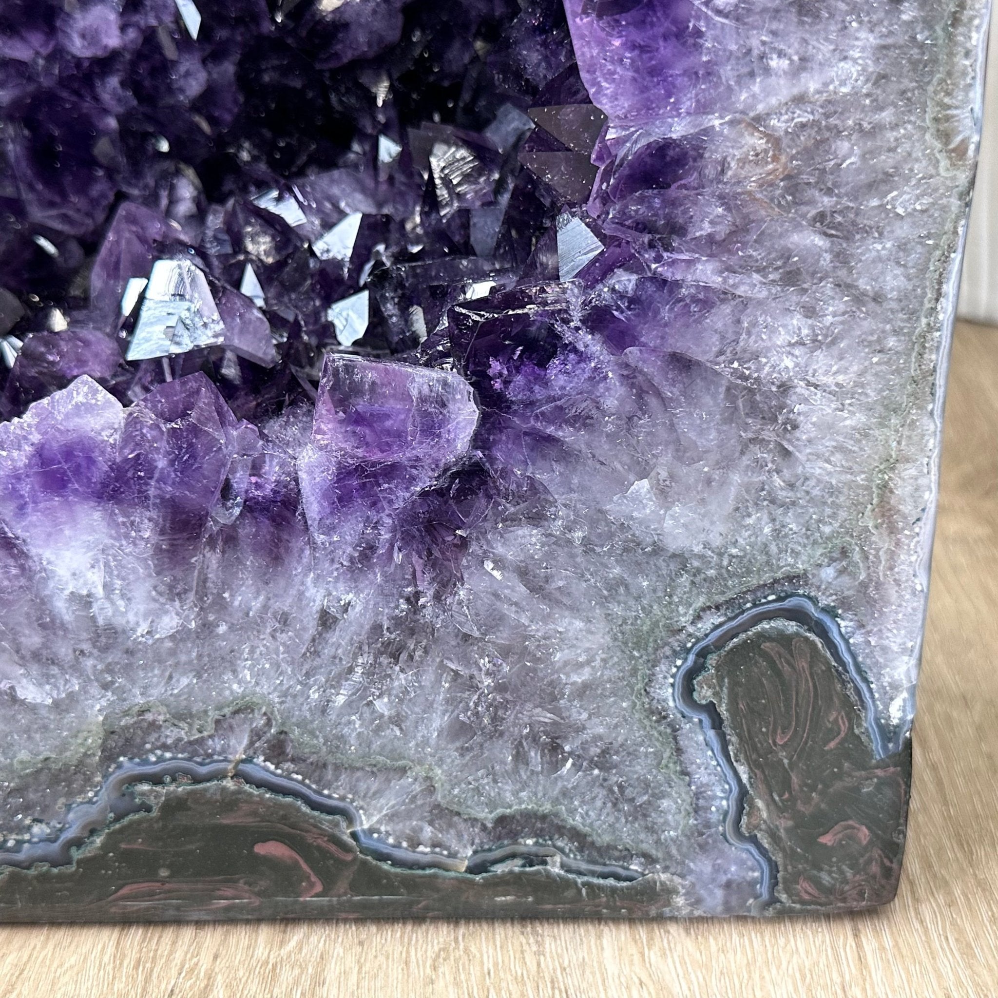 Large Super Quality Polished Brazilian Amethyst Cathedral, 185.7 lbs & 24.5" tall Model #5602-0073 by Brazil Gems - Brazil GemsBrazil GemsLarge Super Quality Polished Brazilian Amethyst Cathedral, 185.7 lbs & 24.5" tall Model #5602-0073 by Brazil GemsPolished Cathedrals5602-0073