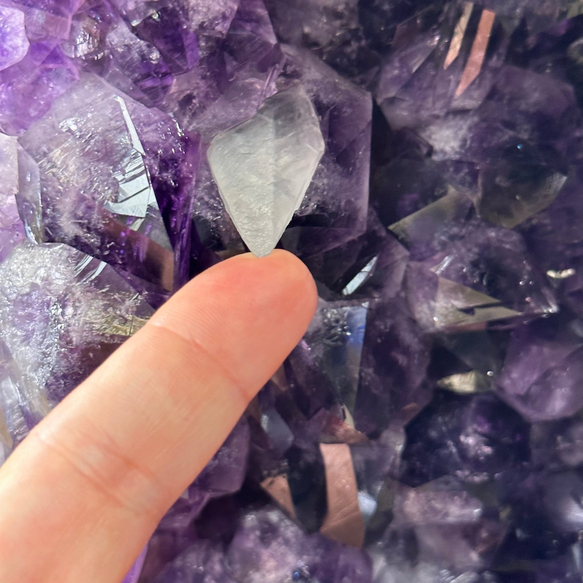 Large Super Quality Polished Brazilian Amethyst Cathedral, 185.7 lbs & 24.5" tall Model #5602-0073 by Brazil Gems - Brazil GemsBrazil GemsLarge Super Quality Polished Brazilian Amethyst Cathedral, 185.7 lbs & 24.5" tall Model #5602-0073 by Brazil GemsPolished Cathedrals5602-0073