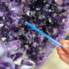 Large Super Quality Polished Brazilian Amethyst Cathedral, 185.7 lbs & 24.5" tall Model #5602-0073 by Brazil Gems - Brazil GemsBrazil GemsLarge Super Quality Polished Brazilian Amethyst Cathedral, 185.7 lbs & 24.5" tall Model #5602-0073 by Brazil GemsPolished Cathedrals5602-0073