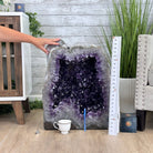 Large Super Quality Polished Brazilian Amethyst Cathedral, 185.7 lbs & 24.5" tall Model #5602-0073 by Brazil Gems - Brazil GemsBrazil GemsLarge Super Quality Polished Brazilian Amethyst Cathedral, 185.7 lbs & 24.5" tall Model #5602-0073 by Brazil GemsPolished Cathedrals5602-0073