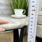 Milky Quartz Coffee Table, 31" Long, 16" Tall by Brazil Gems® Model #1394MQ-001 - Brazil GemsBrazil GemsMilky Quartz Coffee Table, 31" Long, 16" Tall by Brazil Gems® Model #1394MQ-001Tables: Coffee1394MQ-001