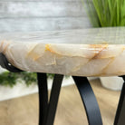 Milky Quartz Coffee Table, 31" Long, 16" Tall by Brazil Gems® Model #1394MQ-001 - Brazil GemsBrazil GemsMilky Quartz Coffee Table, 31" Long, 16" Tall by Brazil Gems® Model #1394MQ-001Tables: Coffee1394MQ-001