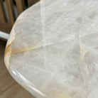 Milky Quartz Coffee Table, 31" Long, 16" Tall by Brazil Gems® Model #1394MQ-001 - Brazil GemsBrazil GemsMilky Quartz Coffee Table, 31" Long, 16" Tall by Brazil Gems® Model #1394MQ-001Tables: Coffee1394MQ-001