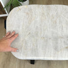 Milky Quartz Coffee Table, 31.2" Long, 16.2" Tall #1394MQ-003 - Brazil GemsBrazil GemsMilky Quartz Coffee Table, 31.2" Long, 16.2" Tall #1394MQ-003Tables: Coffee1394MQ-003