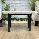 Milky Quartz Coffee Table, 31.2" Long, 16.2" Tall #1394MQ-003 - Brazil GemsBrazil GemsMilky Quartz Coffee Table, 31.2" Long, 16.2" Tall #1394MQ-003Tables: Coffee1394MQ-003