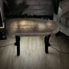 Milky Quartz Coffee Table, 31.2" Long, 16.2" Tall #1394MQ-003 - Brazil GemsBrazil GemsMilky Quartz Coffee Table, 31.2" Long, 16.2" Tall #1394MQ-003Tables: Coffee1394MQ-003