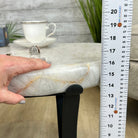 Milky Quartz Coffee Table, 31.2" Long, 16.2" Tall #1394MQ-003 - Brazil GemsBrazil GemsMilky Quartz Coffee Table, 31.2" Long, 16.2" Tall #1394MQ-003Tables: Coffee1394MQ-003