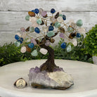 Mixed Gems 7" Tall Handmade Gemstone Tree on a Crystal base, 60 Gems #5402MIXD - Brazil GemsBrazil GemsMixed Gems 7" Tall Handmade Gemstone Tree on a Crystal base, 60 Gems #5402MIXDGemstone Trees5402MIXD
