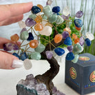Mixed Gems 7" Tall Handmade Gemstone Tree on a Crystal base, 60 Gems #5402MIXD - Brazil GemsBrazil GemsMixed Gems 7" Tall Handmade Gemstone Tree on a Crystal base, 60 Gems #5402MIXDGemstone Trees5402MIXD