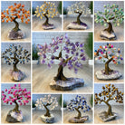 Mixed Gems 7" Tall Handmade Gemstone Tree on a Crystal base, 60 Gems #5402MIXD - Brazil GemsBrazil GemsMixed Gems 7" Tall Handmade Gemstone Tree on a Crystal base, 60 Gems #5402MIXDGemstone Trees5402MIXD