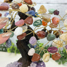 Mixed Gems 9" Tall Handmade Gemstone Tree on a Crystal base, 120 Gems #5403MIXD - Brazil GemsBrazil GemsMixed Gems 9" Tall Handmade Gemstone Tree on a Crystal base, 120 Gems #5403MIXDGemstone Trees5403MIXD