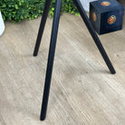 Natural Bloodstone Jasper Side Table on Black Metal Base, 24.6" Tall #1342BS-002 - Brazil GemsBrazil GemsNatural Bloodstone Jasper Side Table on Black Metal Base, 24.6" Tall #1342BS-002Tables: Side1342BS-002