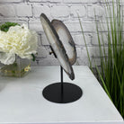 Natural Brazilian Agate "Butterfly" Slices, 8.3" Tall #5050NA-039 by Brazil Gems - Brazil GemsBrazil GemsNatural Brazilian Agate "Butterfly" Slices, 8.3" Tall #5050NA-039 by Brazil GemsAgate Butterfly Wings5050NA-039