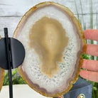 Natural Brazilian Agate "Butterfly Wings", 10.1" Tall #5050NA-121 - Brazil GemsBrazil GemsNatural Brazilian Agate "Butterfly Wings", 10.1" Tall #5050NA-121Agate Butterfly Wings5050NA-121