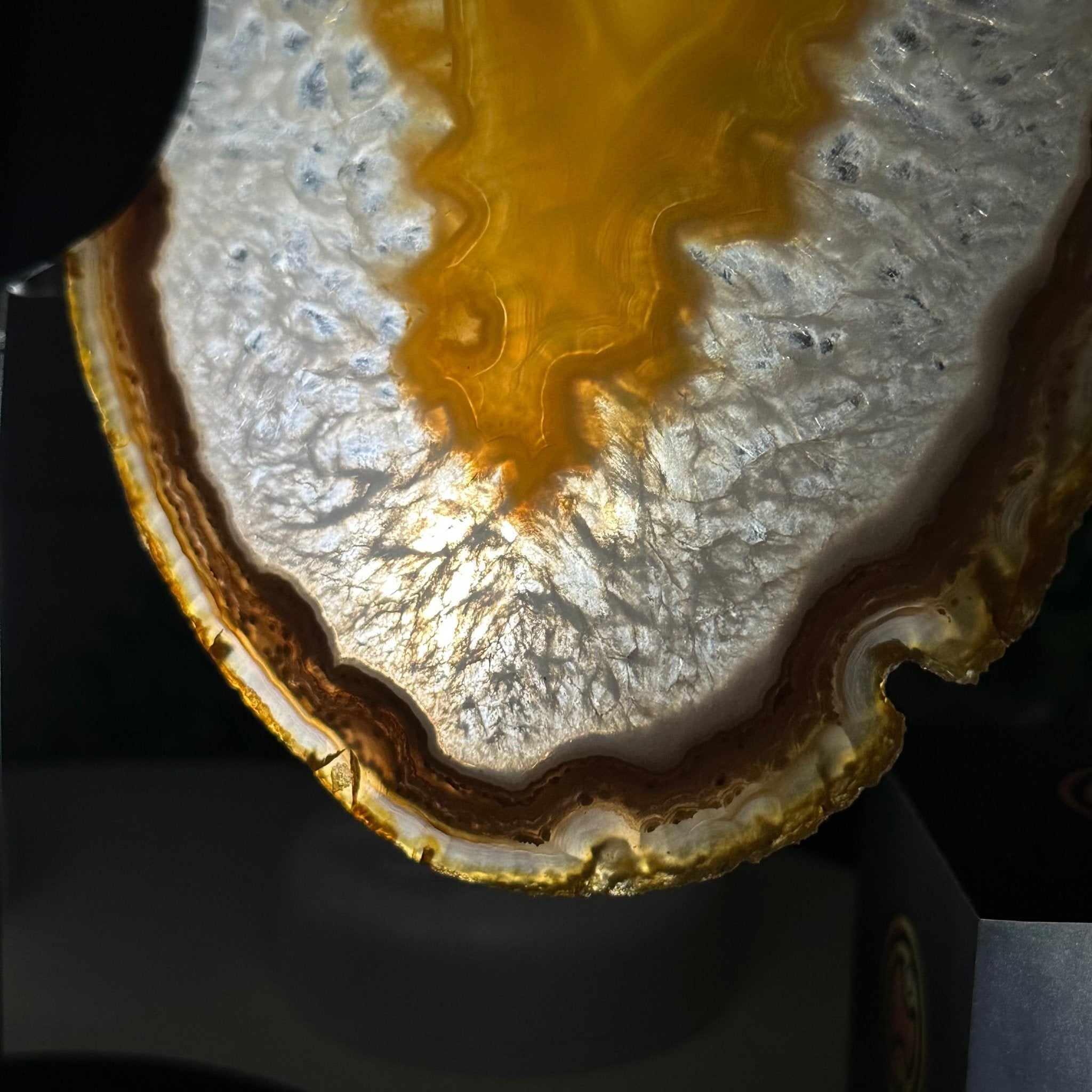 Natural Brazilian Agate "Butterfly Wings", 10.1" Tall #5050NA-121 - Brazil GemsBrazil GemsNatural Brazilian Agate "Butterfly Wings", 10.1" Tall #5050NA-121Agate Butterfly Wings5050NA-121