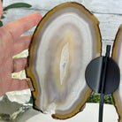 Natural Brazilian Agate "Butterfly Wings", 10.4" Tall #5050NA-118 - Brazil GemsBrazil GemsNatural Brazilian Agate "Butterfly Wings", 10.4" Tall #5050NA-118Agate Butterfly Wings5050NA-118