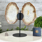 Natural Brazilian Agate "Butterfly Wings", 10.5" Tall #5050NA-126 - Brazil GemsBrazil GemsNatural Brazilian Agate "Butterfly Wings", 10.5" Tall #5050NA-126Agate Butterfly Wings5050NA-126