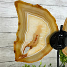 Natural Brazilian Agate "Butterfly Wings", 10.6" Tall #5050NA-122 - Brazil GemsBrazil GemsNatural Brazilian Agate "Butterfly Wings", 10.6" Tall #5050NA-122Agate Butterfly Wings5050NA-122